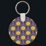 Porte-clés Angel & Devil Emojis<br><div class="desc">Aimez-vous les émoticônes et les émoticônes ? Es-tu un ange ou un diable ? Le bien contre le mal ?</div>
