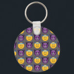 Porte-clés Angel & Devil Emojis<br><div class="desc">Aimez-vous les émoticônes et les émoticônes ? Es-tu un ange ou un diable ? Le bien contre le mal ?</div>