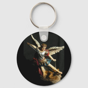 Porte-clés Angel Guardian Saint Michael porte - clé