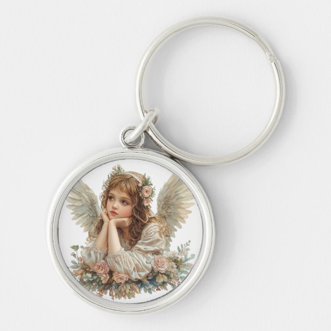 Porte-clés Angel mignon / Cherub / Angel gardien (Devant)