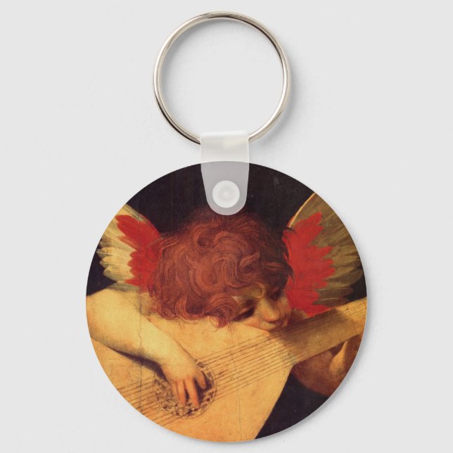 Porte-clés Angel Musicien, Rosso Fiorentino Christian (Recto)
