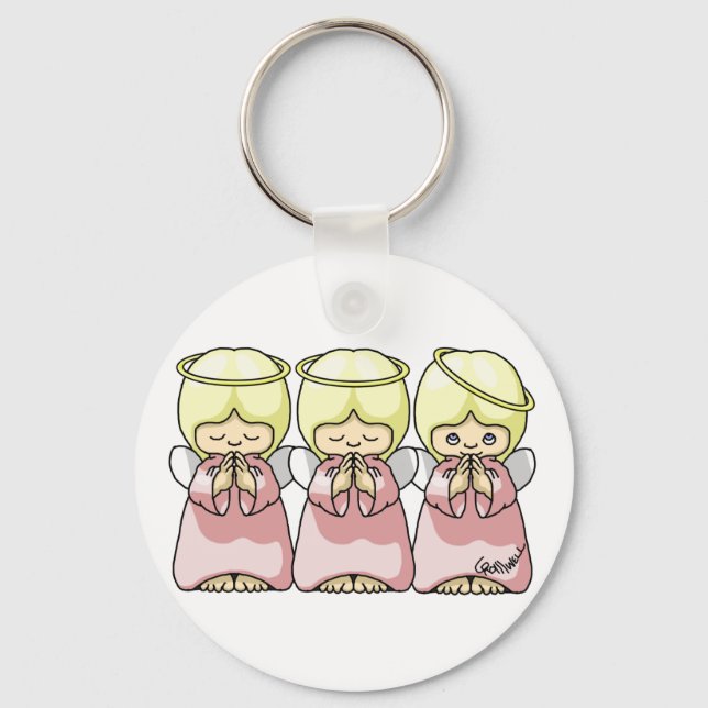 Porte-clés Angel Trio (Recto)