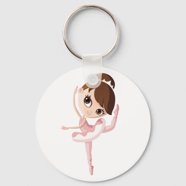Porte-clés Angelina la Ballerina (Recto)