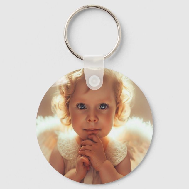 Porte-clés Anges bébés (Recto)