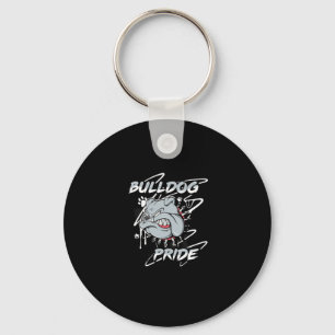 Porte-clés Anglais Bulldog Pride Fidélité École Esprit