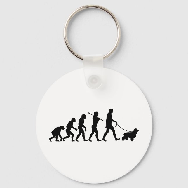 Porte-clés Anglais Cocker Spaniel (Recto)