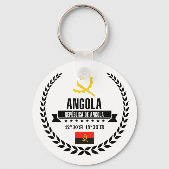 Porte-clés Angola (Recto)