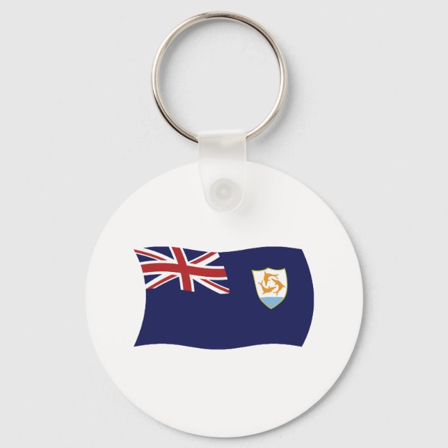Porte-clés Anguilla Flag Keychain (Recto)