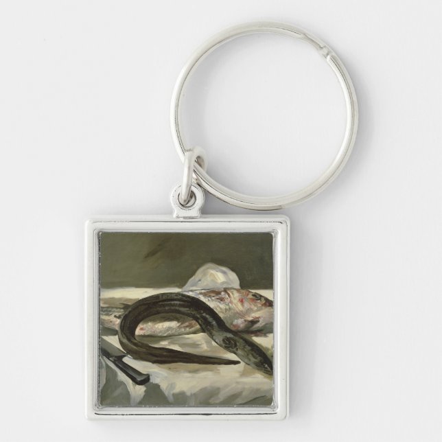 Porte-clés Anguille de Manet | et mulet rouge, 1864 (Devant)