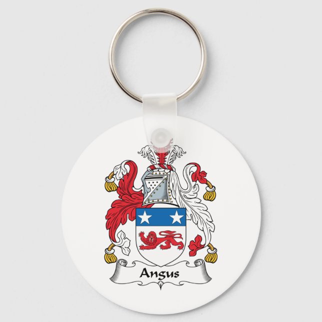 Porte-clés Angus Family Crest (Recto)