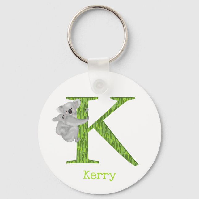 Porte-clés Animal ABC K is for koala key ring (Recto)