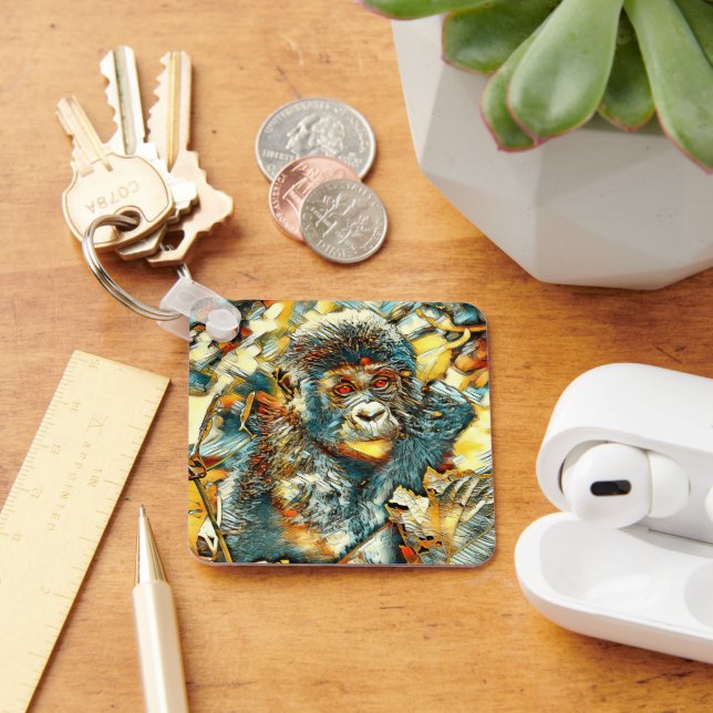 Porte-clés AnimalArt_Gorilla_005 (Bureau)
