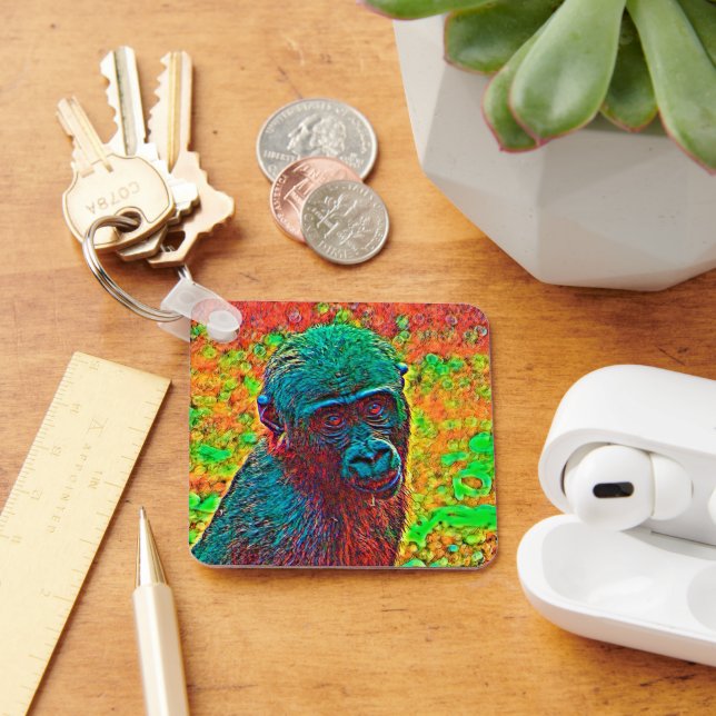 Porte-clés AnimalColor_Gorilla_001 (Bureau)