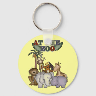 Porte-clés Animaux aux T-shirts et aux cadeaux de zoo
