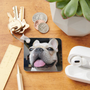 Porte-clés Animaux de bébés cutest Le visage de Bulldog