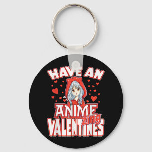 Porte-clés Anime Lover Valentines Day Enfants Ados Adultes