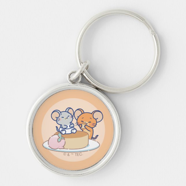 Porte-clés Anime Tuffy et Jerry Cheesecake (Devant)