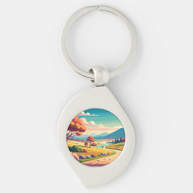 Porte-clés Anime world (Devant)