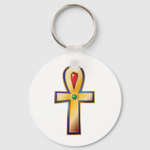 Porte-clés Ankh- le symbole égyptien antique de la vie