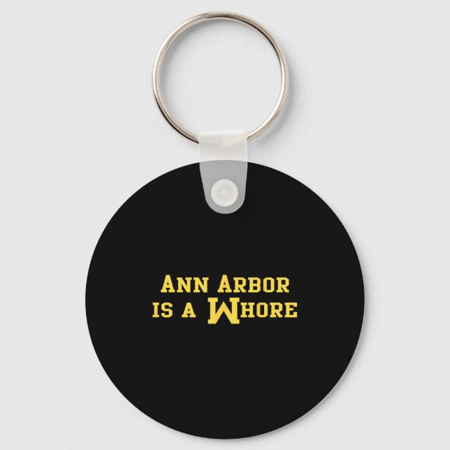 Porte-clés Ann Arbor est une plaisanterie sarcasmique  (Recto)