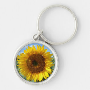 Porte-clés Anneau de clé de tournesol