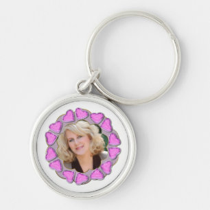 Porte-clés Anneau de coeur