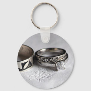 Porte-clés Anneaux de mariage