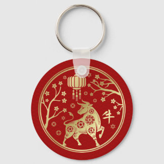 Porte-clés Année chinoise du x 2021