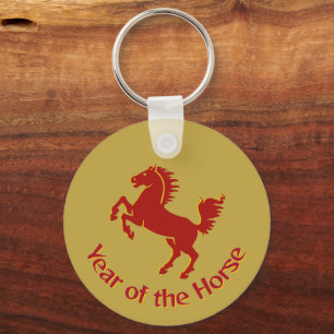 Porte-clés Année du Cheval