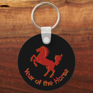 Porte-clés Année du Cheval