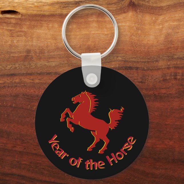 Porte-clés Année du Cheval (Recto)