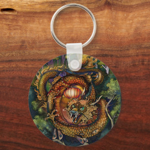 Porte-clés Année du Dragon de Bois 2024