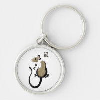 Porte-clés année du Rat