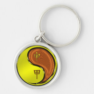 Porte-clés Année du singe des bois