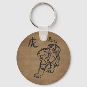 Porte-clés Année du tigre