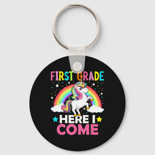 Porte-clés Année Je Reviens Unicorn Retour À L'École 1Ème Ann