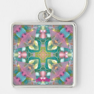 Porte-clés ANNETTE ~ Croix Religieuse ~ Personnalisée