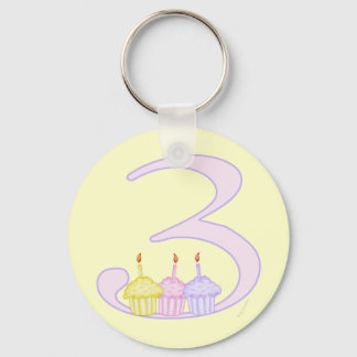 Porte-clés Anniversaire 3 ans