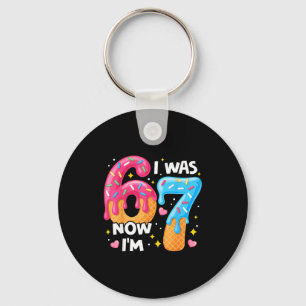 Porte-clés Anniversaire 7 Ans J'avais 6 Ans Maintenant J'ai 7