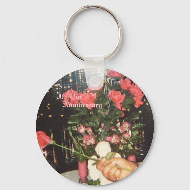 Porte-clés Anniversaire afro-américain (Recto)