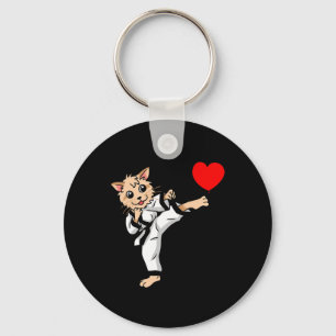 Porte-clés Anniversaire Coeur Anniversaire Salutations Cat Ka