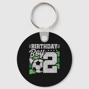 Porte-clés Anniversaire de 2 ans de football - Anniversaire d