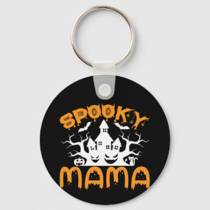 Porte-clés Anniversaire de Halloween Éffrayant Mama