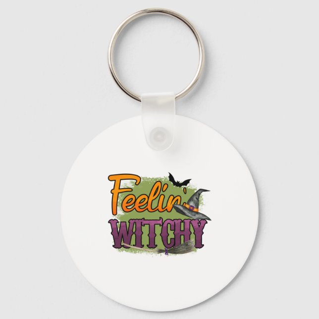 Porte-clés Anniversaire de la cuisine d'Halloween (Recto)