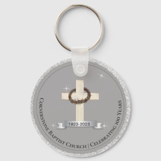 Porte-clés Anniversaire de l'église Souvenir Party Favoriser