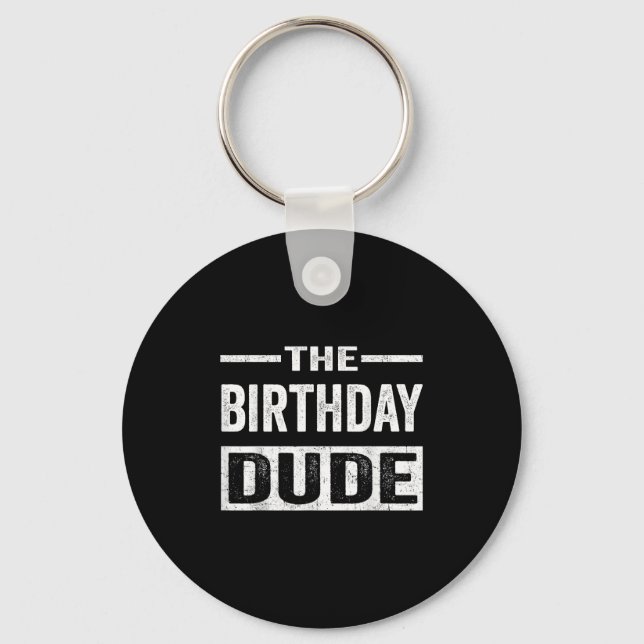 Porte-clés Anniversaire Dude Graphic Novelty Hommes Femmes Ga (Recto)