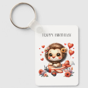 Porte-clés Anniversaire Lion Pilote