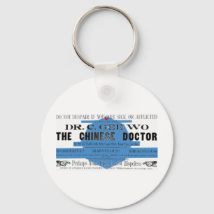 Porte-clés Annonce de Dr. Wo The Chinese docteur cru