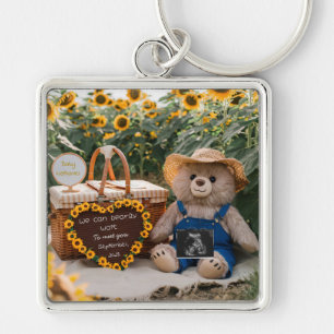Porte-clés Annonce de grossesse Ours Soleil 