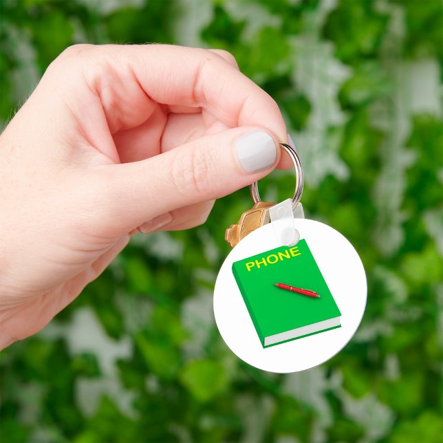 Porte-clés Annuaire téléphonique (Créateur téléchargé)